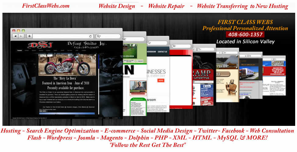 website designer First Class Web AZ